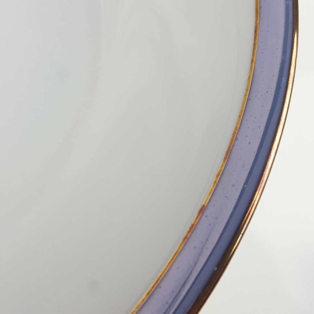 [458168270] Schüssel Goldrand 23 cm Schaller Blauband weiß Bavaria gebraucht - gut Bild 5