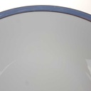[458168271] Schüssel Goldrand 25,2 cm Schaller Blauband weiß Bavaria gebraucht - akzeptabel Bild 3