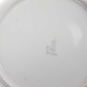 [458168271] Schüssel Goldrand 25,2 cm Schaller Blauband weiß Bavaria gebraucht - akzeptabel Bild 6