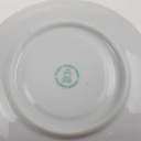 [2119285] 6er Set Untertasse 14,8 cm Marienbad Ingres Weiss Wellenmuster gebraucht - gut Bild 5