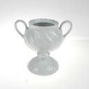[458168276] Zuckerdose Marienbad Ingres Weiss Wellenmuster gebraucht - sehr gut Bild 3