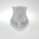 [458168278] Milchkännchen 0,22 L Schirnding Bavaria Pallas Blaue Blumen Weiß Blumenranke gebraucht - gut Bild 4