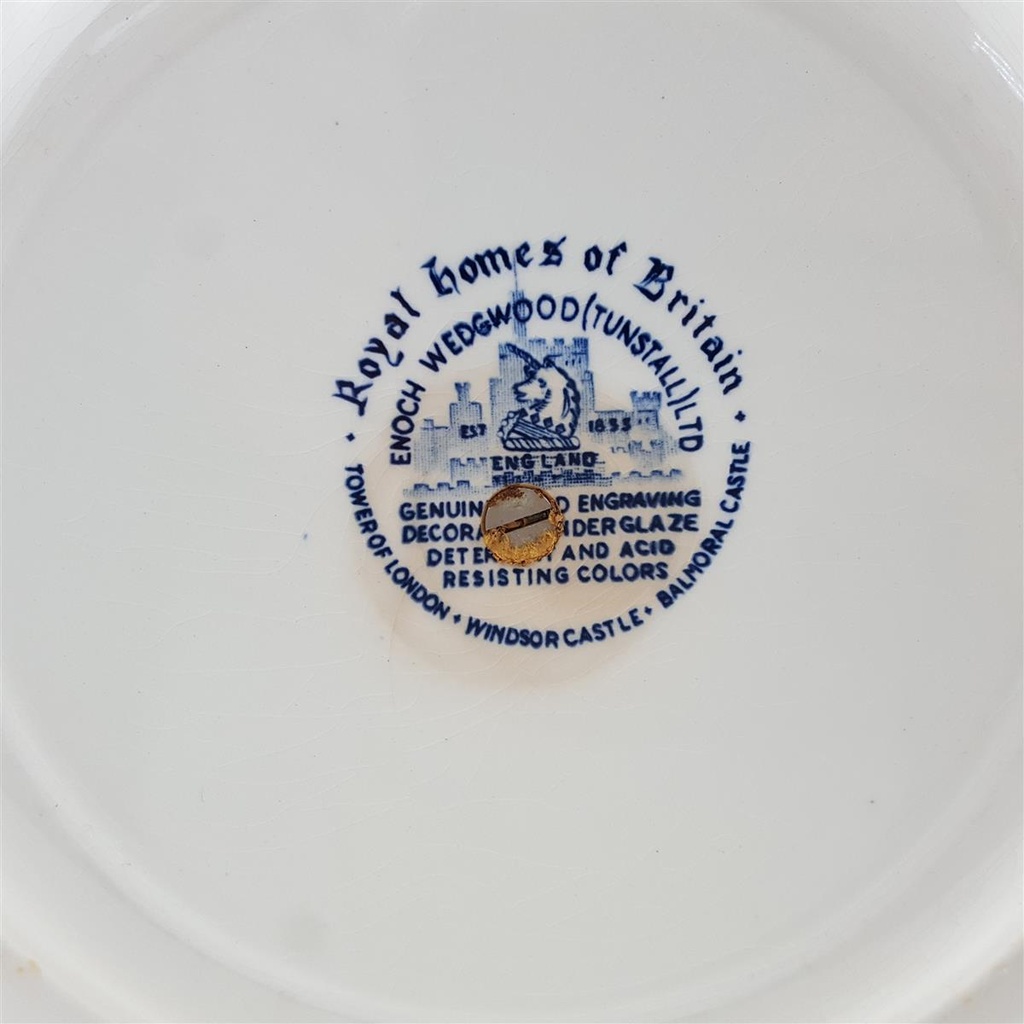 [458168280] Etagere 3stöckig Enoch Wedgwood Royal Homes of Britain Blau gebraucht - akzeptabel Bild 6