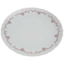 [458168283] Kuchenteller 20 cm Royal Tettau rosa Blumen Form 2829 Weiß gebraucht - gut Bild 2