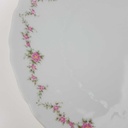 [458168283] Kuchenteller 20 cm Royal Tettau rosa Blumen Form 2829 Weiß gebraucht - gut Bild 4