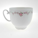[458168284] Kaffeetasse 0,2 L Royal Tettau rosa Blumen Form 2829 Weiß gebraucht - gut Bild 3