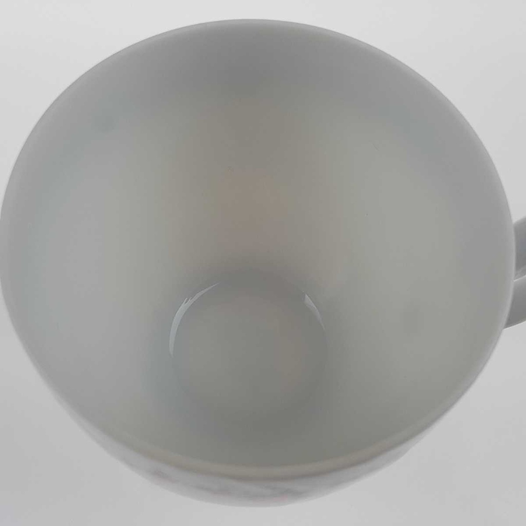 [458168284] Kaffeetasse 0,2 L Royal Tettau rosa Blumen Form 2829 Weiß gebraucht - gut Bild 5