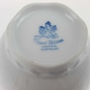 [458168284] Kaffeetasse 0,2 L Royal Tettau rosa Blumen Form 2829 Weiß gebraucht - gut Bild 6
