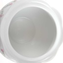 [458168285] Zuckerdose 12,7 cm Royal Tettau rosa Blumen Form 2829 Weiß gebraucht - gut Bild 4