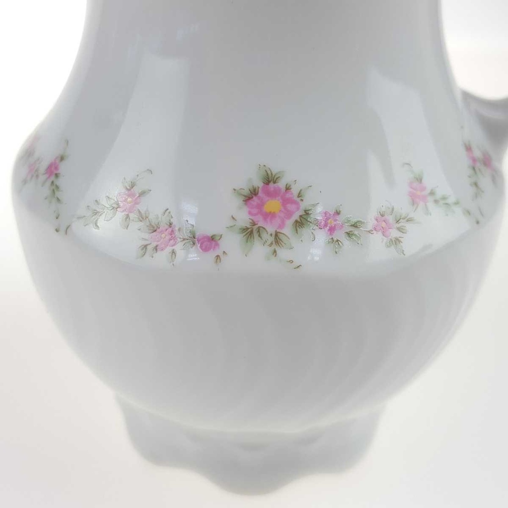 [458168286] Milchkännchen 0,2 L Royal Tettau rosa Blumen Form 2829 Weiß gebraucht - gut Bild 6
