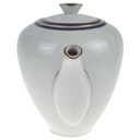 [458168288] Teekanne Goldrand 1,3 L KPM Krister Blau Gold gebraucht - gut Bild 2
