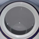 [458168288] Teekanne Goldrand 1,3 L KPM Krister Blau Gold gebraucht - gut Bild 6