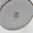 [458168288] Teekanne Goldrand 1,3 L KPM Krister Blau Gold gebraucht - gut Bild 8