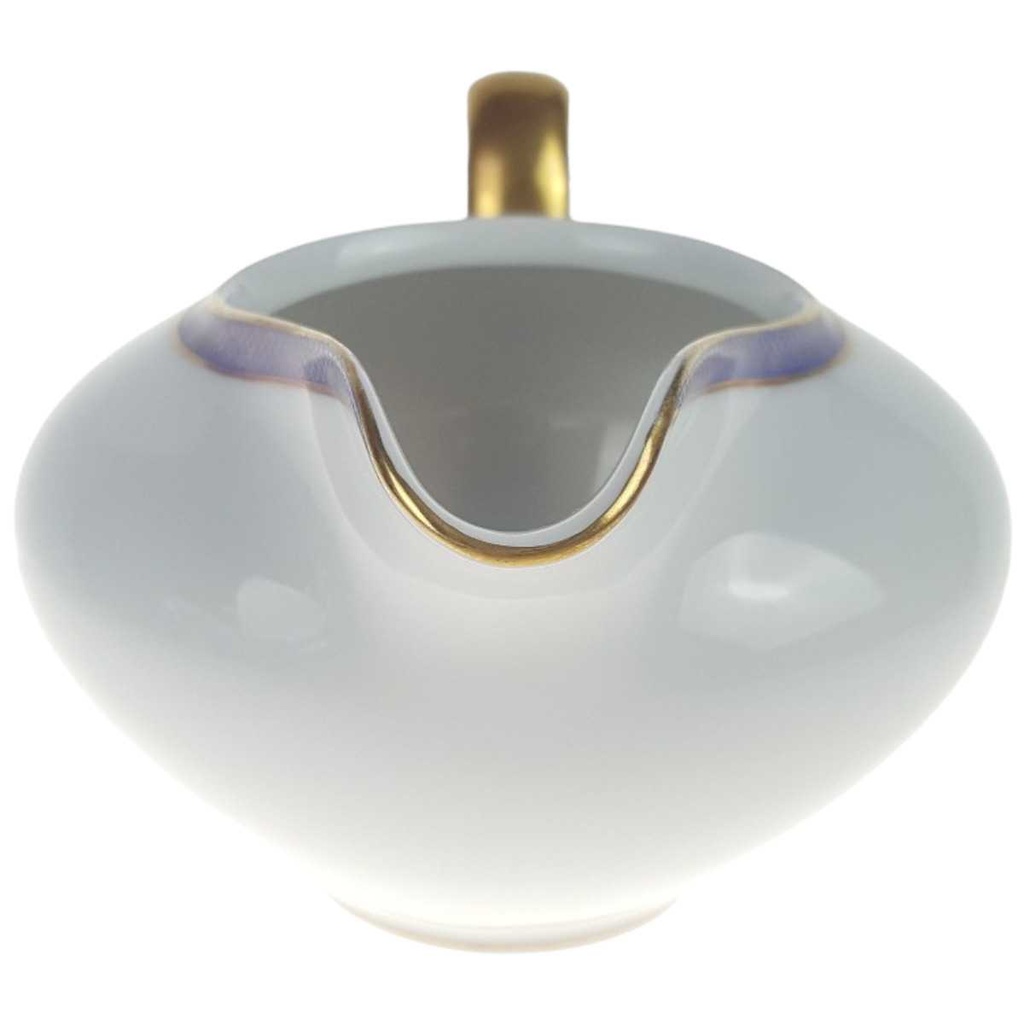 [458168290] Milchkännchen Goldrand 0,3 L KPM Krister Blau Gold gebraucht - gut Bild 2