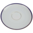 [458168291] Untertasse Goldrand 14,8 cm KPM Krister Blau Gold gebraucht - gut Bild 2
