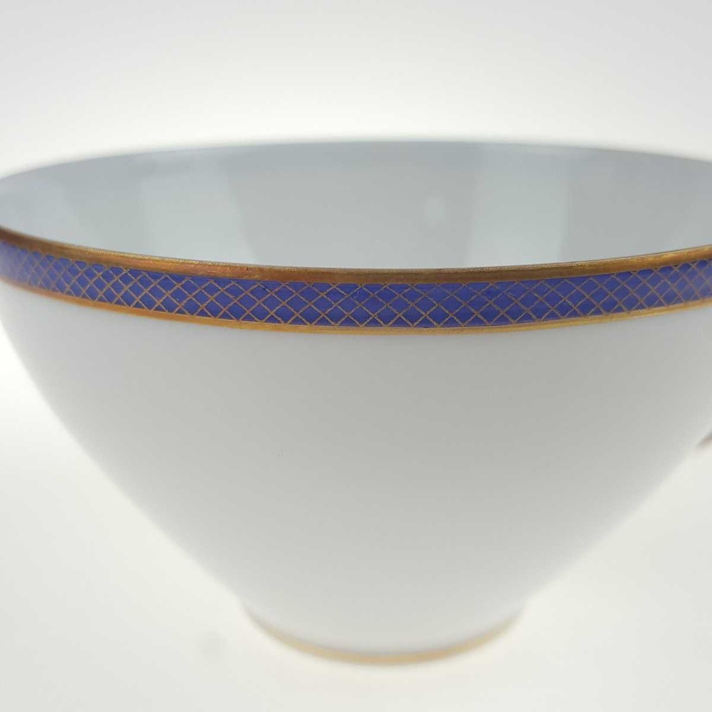 [458168293] Teetasse Goldrand KPM Krister Blau Gold gebraucht - gut Bild 7