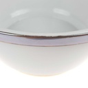 [458168294] Ragoutterrine Terrine Servierschüssel Goldrand 1,3 L 20,6 cm Schaller Blauband weiß Bavaria gebraucht - gut Bild 8