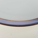 [458168296] Kuchenteller Dessertteller Goldrand 19,5 cm Schaller Blauband weiß Bavaria gebraucht - gut Bild 4