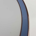 [458168296] Kuchenteller Dessertteller Goldrand 19,5 cm Schaller Blauband weiß Bavaria gebraucht - gut Bild 7