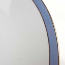 [458168297] Suppenteller Goldrand 21,5 cm Schaller Blauband weiß Bavaria gebraucht - gut Bild 5