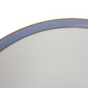 [458168297] Suppenteller Goldrand 21,5 cm Schaller Blauband weiß Bavaria gebraucht - gut Bild 6