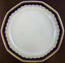 [4581683] Sauciere mit Teller Goldrand Winterling Marktleuthen Kobaltrand eckig gebraucht - sehr gut Bild 3