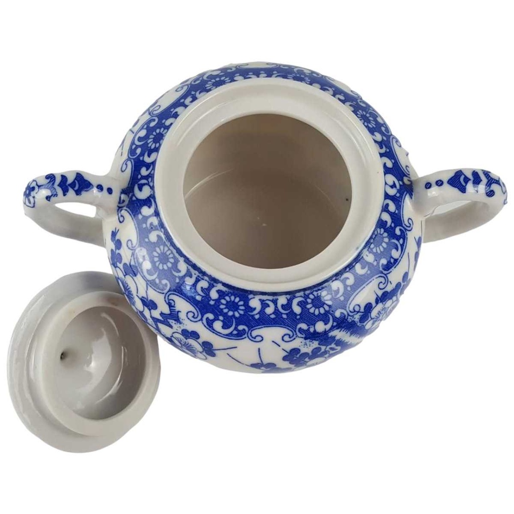 [458168302] Zuckerdose 0,3 L Japan China Kirschblüte Blau gebraucht - gut Bild 2
