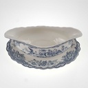 [458168317] Sauciere 1tlg 0,4 L Crown Ducal Bristol Blau gebraucht - gut Bild 3