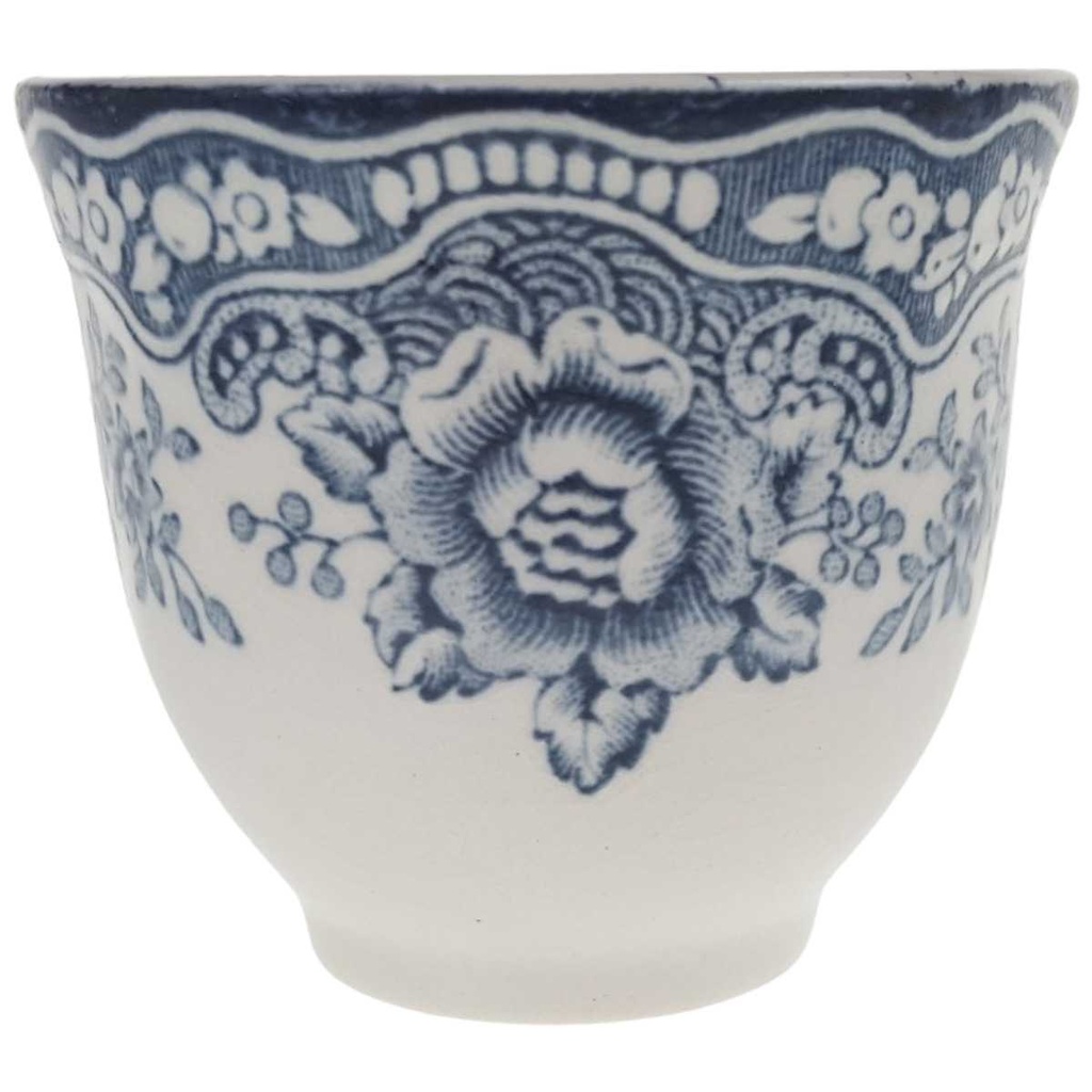 [458168319] Mokkatasse klein 0,07 L Crown Ducal Bristol Blau gebraucht - gut Bild 2
