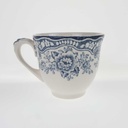 [458168319] Mokkatasse klein 0,07 L Crown Ducal Bristol Blau gebraucht - gut Bild 3