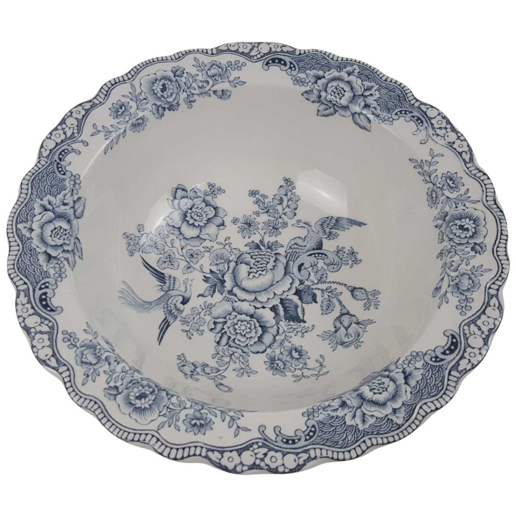 [458168321] Schüssel 22,3 cm Crown Ducal Bristol Blau gebraucht - akzeptabel Bild 2