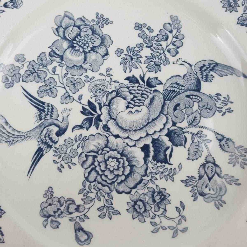 [458168323] Speiseteller Essteller 25 cm Crown Ducal Bristol Blau Bild 3
