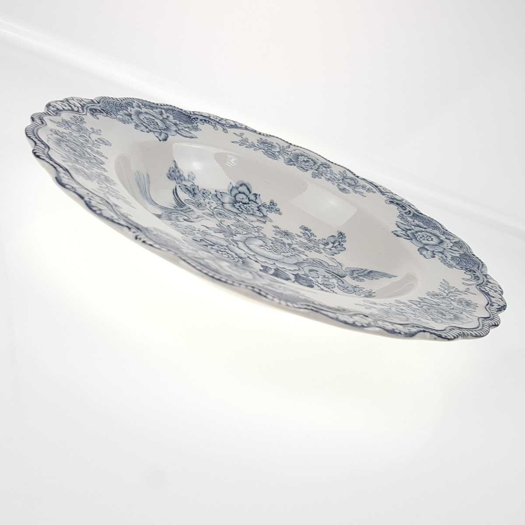 [458168324] Suppenteller 22 cm Crown Ducal Bristol Blau Bild 3