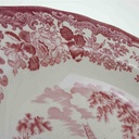 [458168325] Suppenteller 23,3 cm Palissy Avon Scenes Rot gebraucht - gut Bild 3