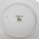 [458168330] Suppenteller Goldrand 25,4 cm Hutschenreuther Weiß Streublume Blumendekor gebraucht - gut Bild 7