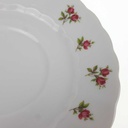 [458168334] Untertasse 15,2 cm Eschenbach Moosrose Blumen gebraucht - gut Bild 4
