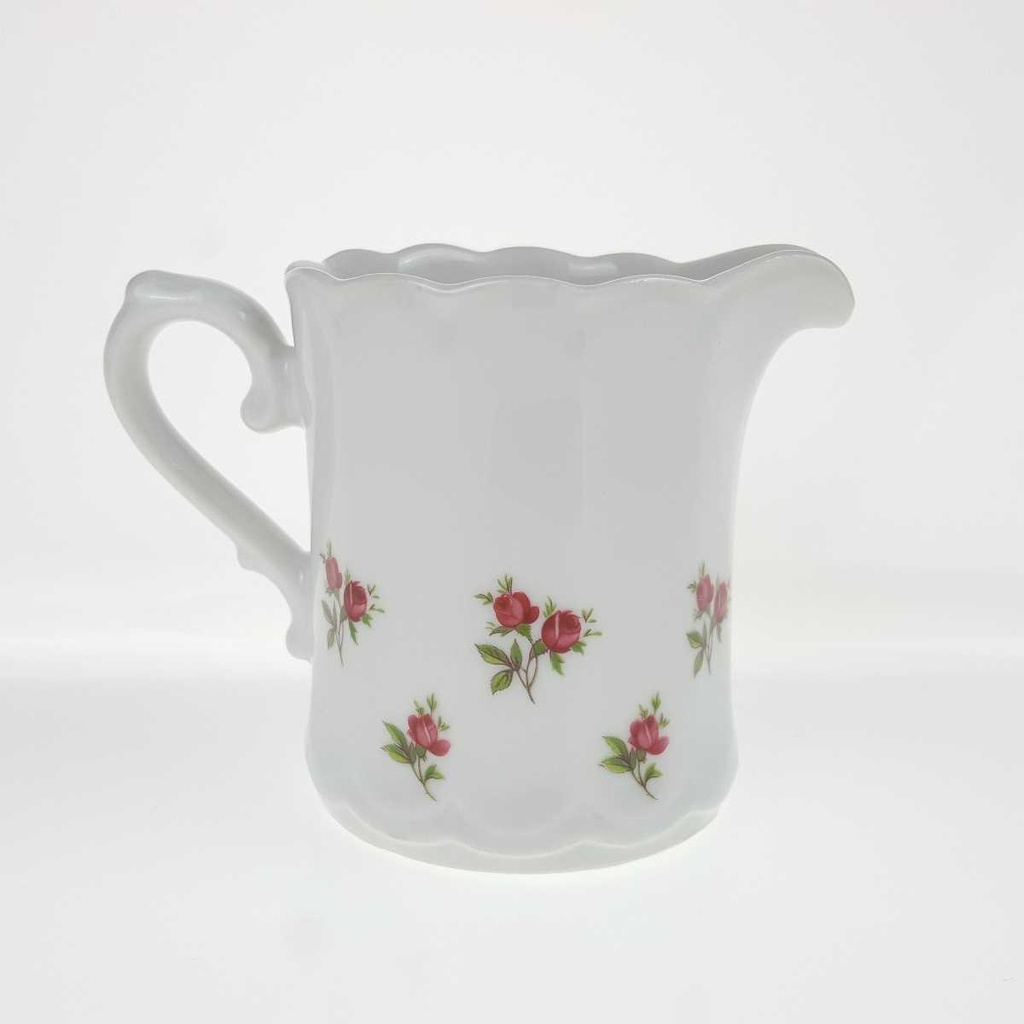 [458168335] Milchkännchen 0,2 L Eschenbach Moosrose Blumen gebraucht - sehr gut Bild 3