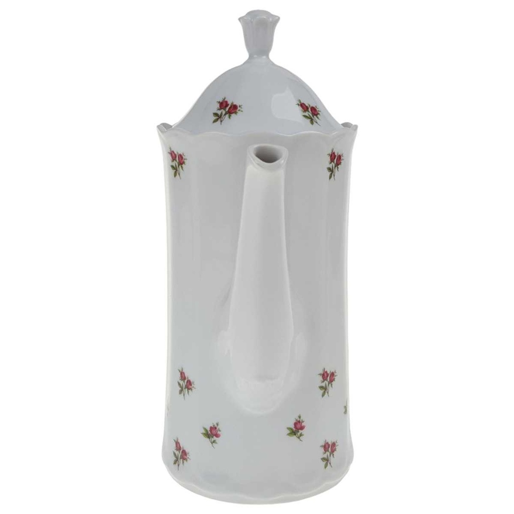 [458168337] Kaffeekanne 1,2 L Eschenbach Moosrose Blumen gebraucht - sehr gut Bild 2