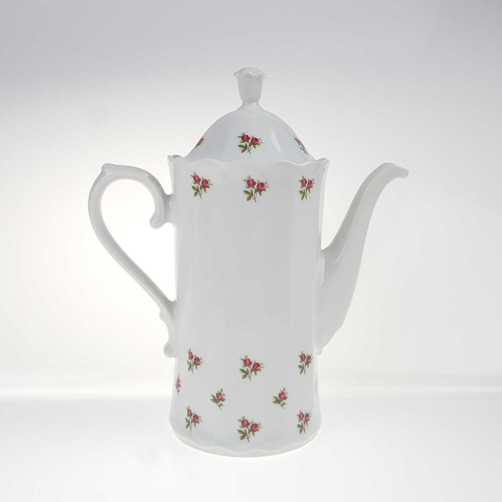 [458168337] Kaffeekanne 1,2 L Eschenbach Moosrose Blumen gebraucht - sehr gut Bild 3