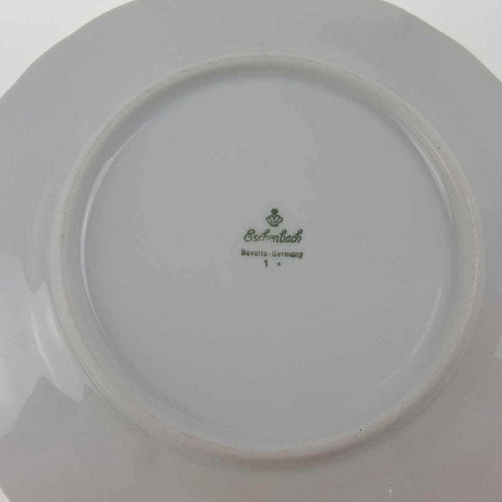 [458168343] Sauciere mit Teller 2tlg 0,4 L Eschenbach Moosrose Blumen gebraucht - gut Bild 7
