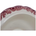 [458168349] Schüssel Servierschüssel Palissy Avon Scenes Rot gebraucht - gut Bild 2