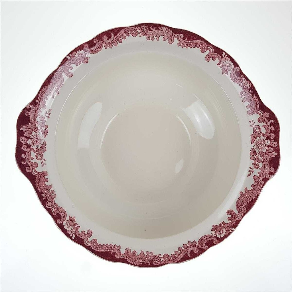 [458168349] Schüssel Servierschüssel Palissy Avon Scenes Rot gebraucht - gut Bild 5