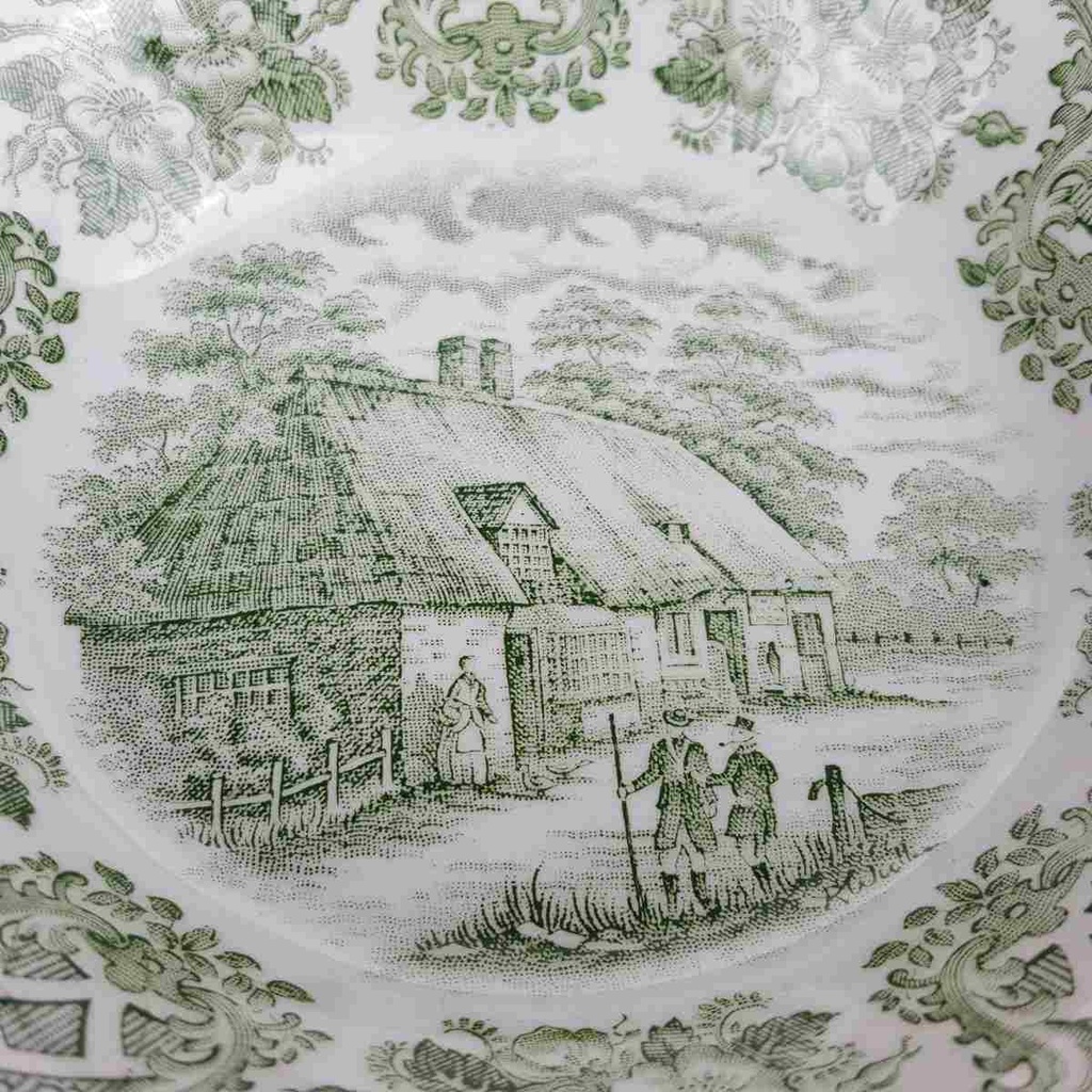[458168358] Schale 14 cm English Ironstone Tableware (EIT) EIT England Old Inns Series gebraucht - gut Bild 3