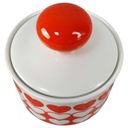 [45816836] Zuckerdose Mitterteich Form 890 Rote Herzchen gebraucht - sehr gut Bild 2