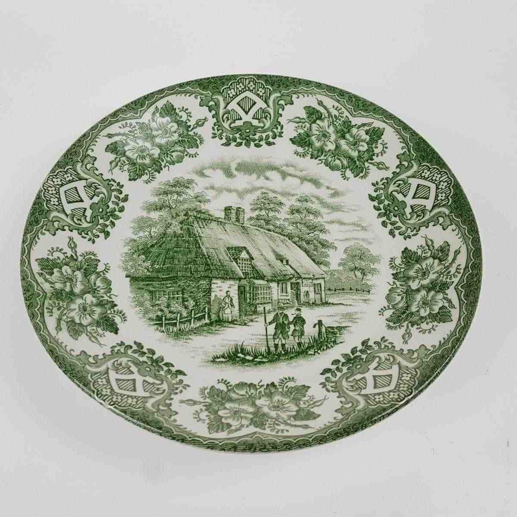 [458168360] Untertasse 14,1 cm English Ironstone Tableware (EIT) EIT England Old Inns Series gebraucht - gut Bild 3