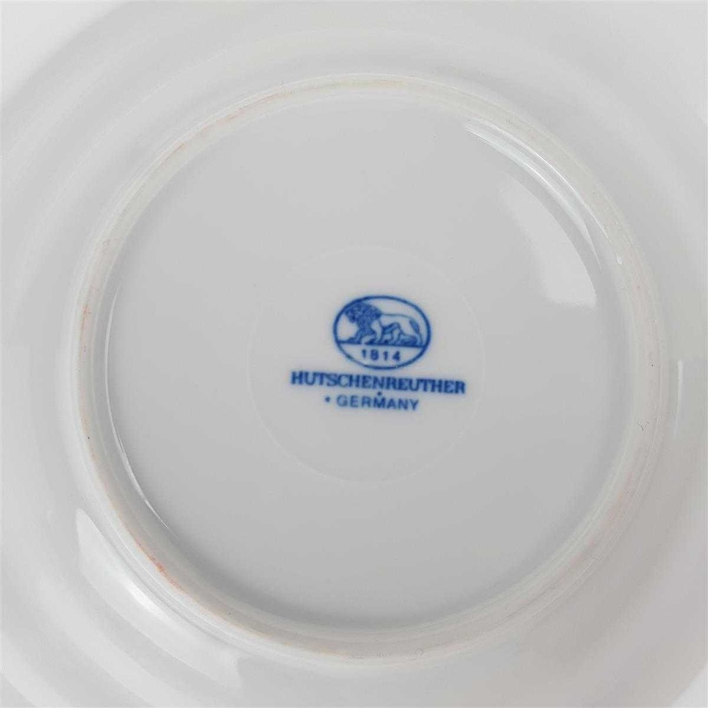 [458168363] Untertasse für Kaffee 14 cm Hutschenreuther Maria Theresia Zwiebelmuster I. Wahl gebraucht - gut Bild 4