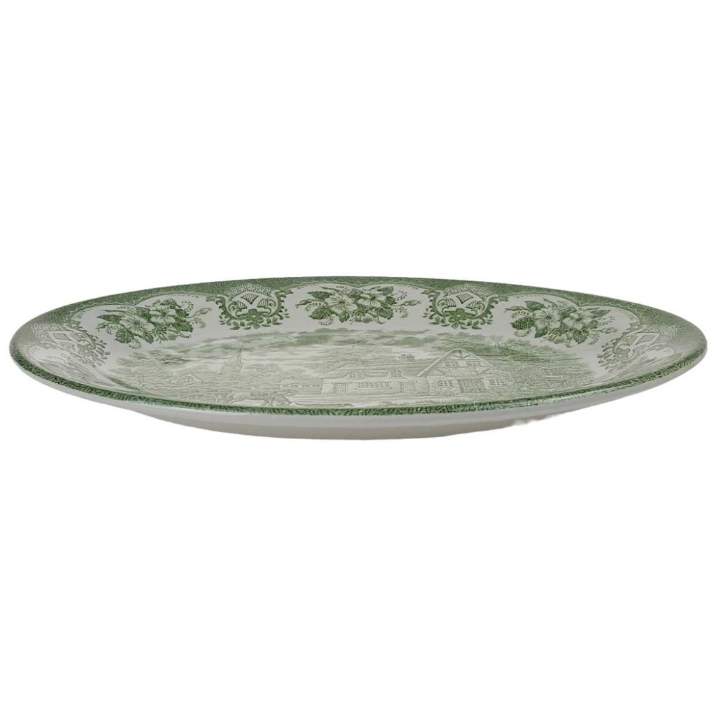 [458168364] Servierplatte 29,3x23 cm English Ironstone Tableware (EIT) EIT England Old Inns Series gebraucht - gut Bild 2