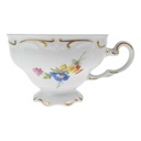 [458168369] Kaffeegedeck 3tlg Weimar Porzellan Katharina Blumendekor Bunt Blumen gebraucht - sehr gut Bild 5