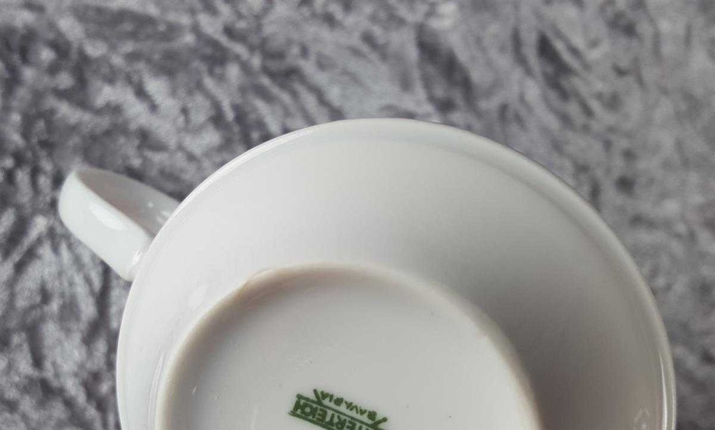 [45816837] Kaffeetasse Tasse Mitterteich Form 890 Rote Herzchen gebraucht - gut Bild 3