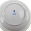 [458168373] Schale Schälchen Goldrand 13,9 cm Schaller blaue Blume weiß Blumen Bavaria gebraucht - gut Bild 4